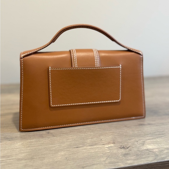 Jacquemus Light Brown Le Grand Bambino Leather Women's Bag - COA Included - Picture 8 of 10